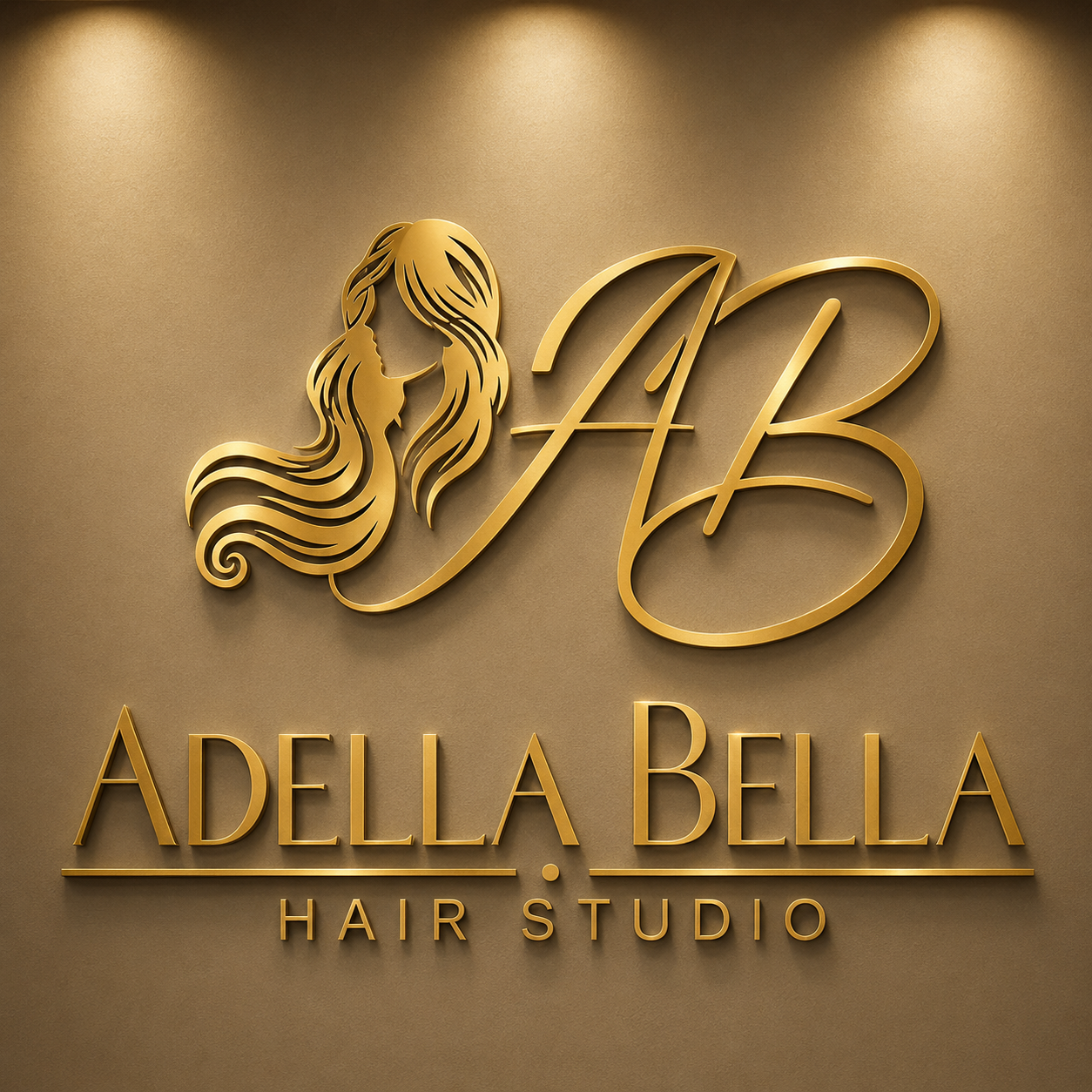 Adella Bella Hair Studio logo