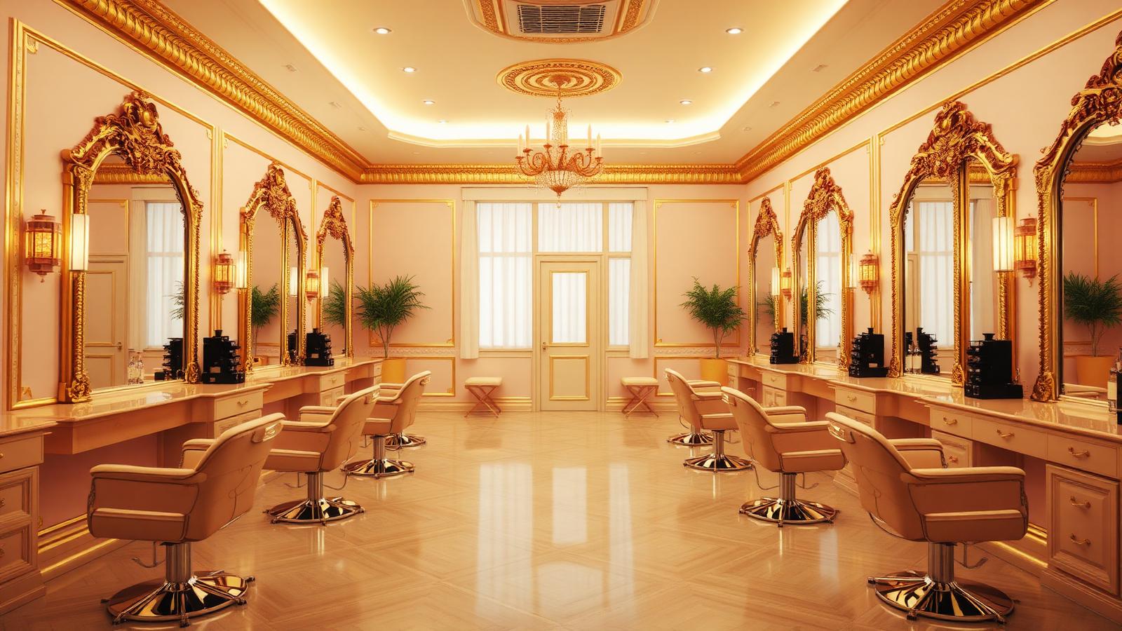 Interior of Adella Bella Hair Studio
